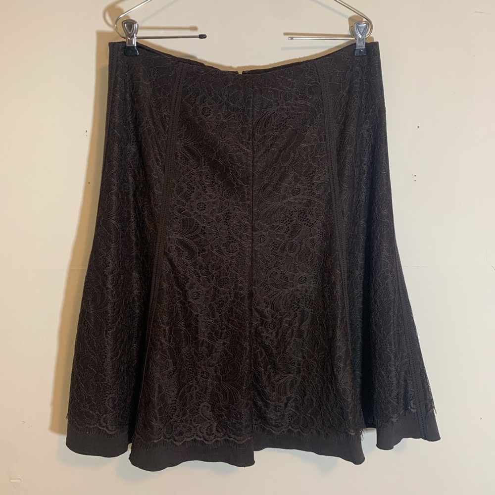 Tahari Lace Flouncy Skirt // Size 12
